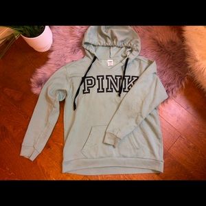 oversized PINK hoodie